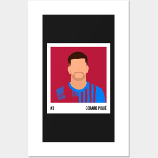 Gerard Piqué Minimalistic Camera Film Posters and Art